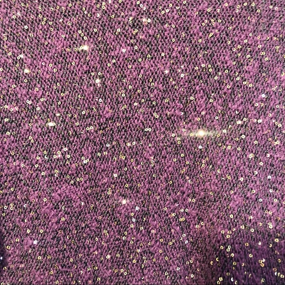 High Low Sequin Sweater - Picture 3 of 4